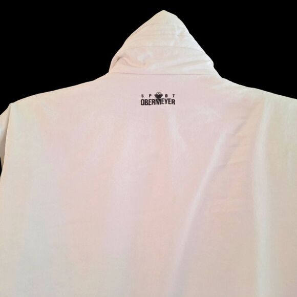 Vintage Womens OBERMEYER Sport Ski Jacket Nirvana Size 10 White Hong Kong - Picture 4 of 16